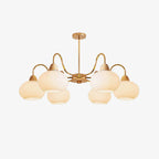 Zevena Chandelier en Verre Élégant et Luxueux - Neutralighting