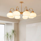 Zevena Chandelier en Verre Élégant et Luxueux - Neutralighting