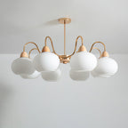 Zevena Chandelier en Verre Élégant et Luxueux - Neutralighting