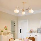Zevena Chandelier en Verre Élégant et Luxueux - Neutralighting