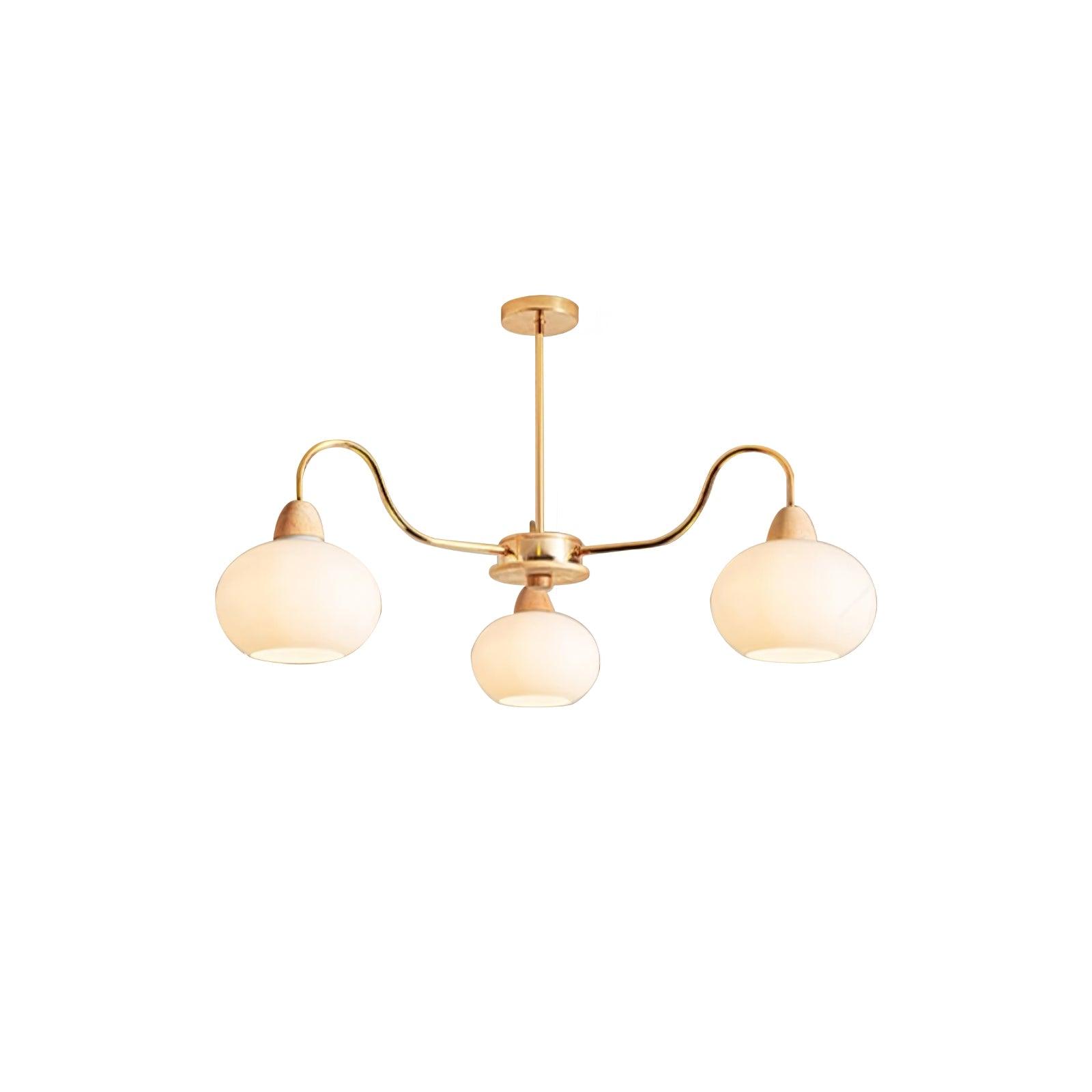 Zevena Chandelier en Verre Élégant et Luxueux - Neutralighting