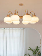 Zevena Chandelier en Verre Élégant et Luxueux - Neutralighting