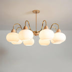Zevena Chandelier en Verre Élégant et Luxueux - Neutralighting