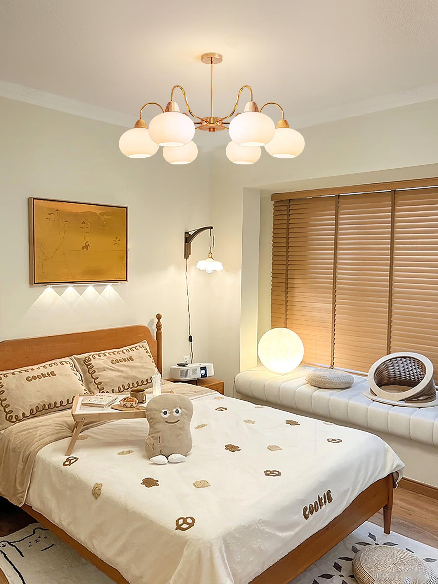 Zevena Chandelier en Verre Élégant et Luxueux - Neutralighting