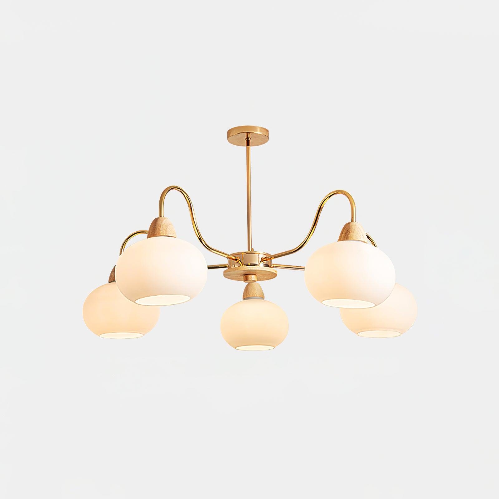 Zevena Chandelier en Verre Élégant et Luxueux - Neutralighting