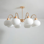 Zevena Chandelier en Verre Élégant et Luxueux - Neutralighting