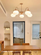 Zevena Chandelier en Verre Élégant et Luxueux - Neutralighting