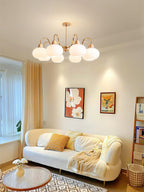 Zevena Chandelier en Verre Élégant et Luxueux - Neutralighting