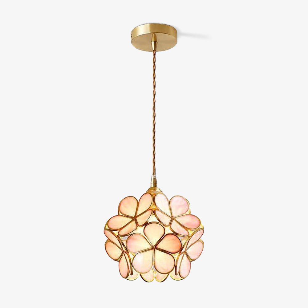 Lustra Suspension en Verre en Forme de Pétale pour Cuisine - Neutralighting
