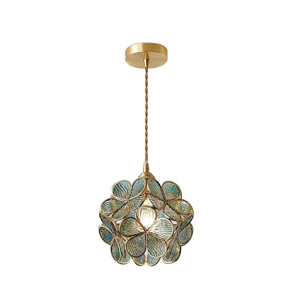 Lustra Suspension en Verre en Forme de Pétale pour Cuisine - Neutralighting
