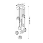 Avesia Suspension minimaliste en verre - Neutralighting