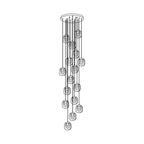Avesia Suspension minimaliste en verre - Neutralighting