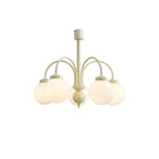 Lustra Chandelier Sphères en Verre Crème - Neutralighting