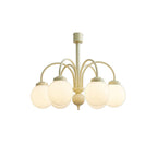 Lustra Chandelier Sphères en Verre Crème - Neutralighting