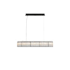 Lustra Suspension en Verre Tube Anneau Moderne Luxe - Neutralighting