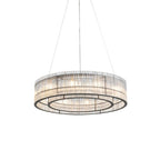 Lustra Suspension en Verre Tube Anneau Moderne Luxe - Neutralighting