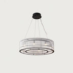 Lustra Suspension en Verre Tube Anneau Moderne Luxe - Neutralighting