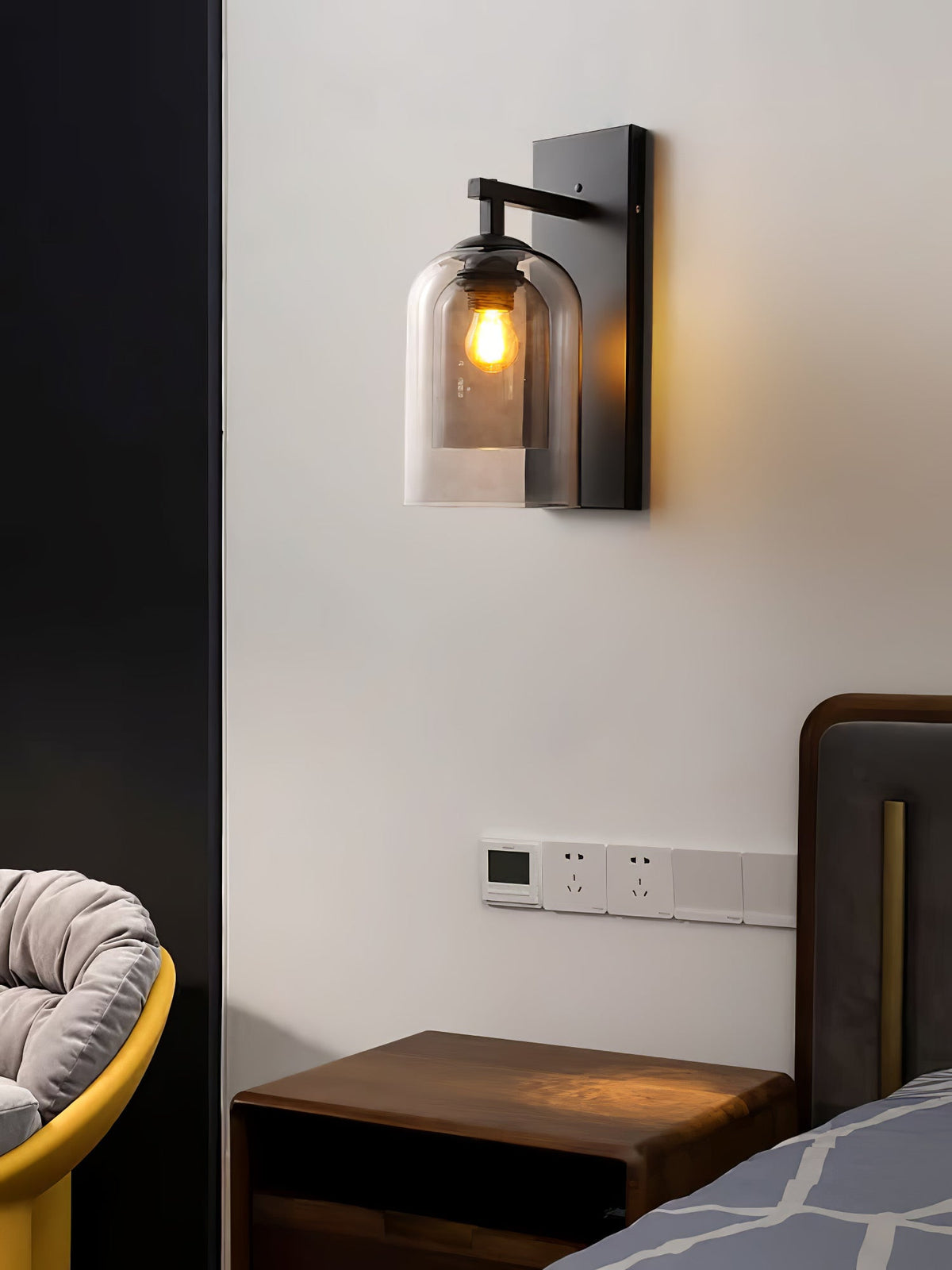 Monroe Applique Murale Tubulaire en Verre Art Nordic Premium - Neutralighting
