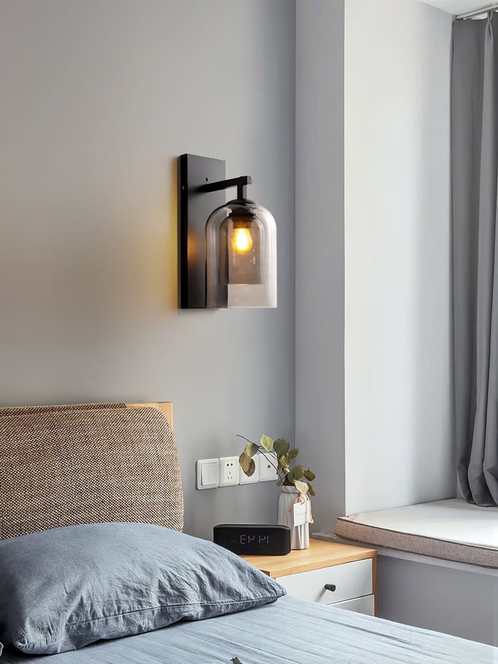 Monroe Applique Murale Tubulaire en Verre Art Nordic Premium - Neutralighting