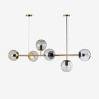 Lustra Suspension Orb Laiton Verre Pour Salon - Neutralighting