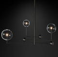 Orbit Chandelier en Verre Contemporain - Neutralighting