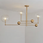 Orbit Chandelier en Verre Contemporain - Neutralighting