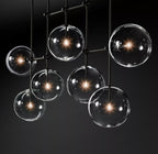 Orbit Chandelier en Verre Contemporain - Neutralighting