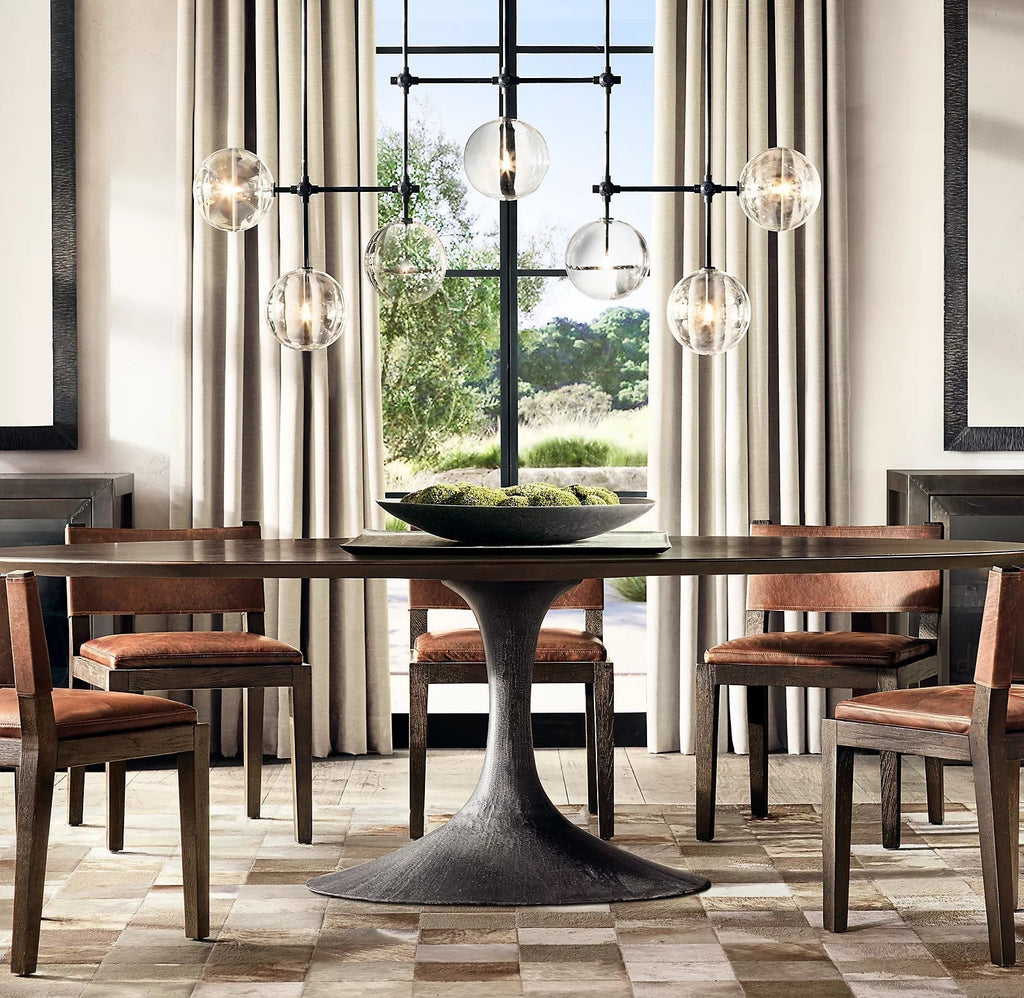 Orbit Chandelier en Verre Contemporain - Neutralighting