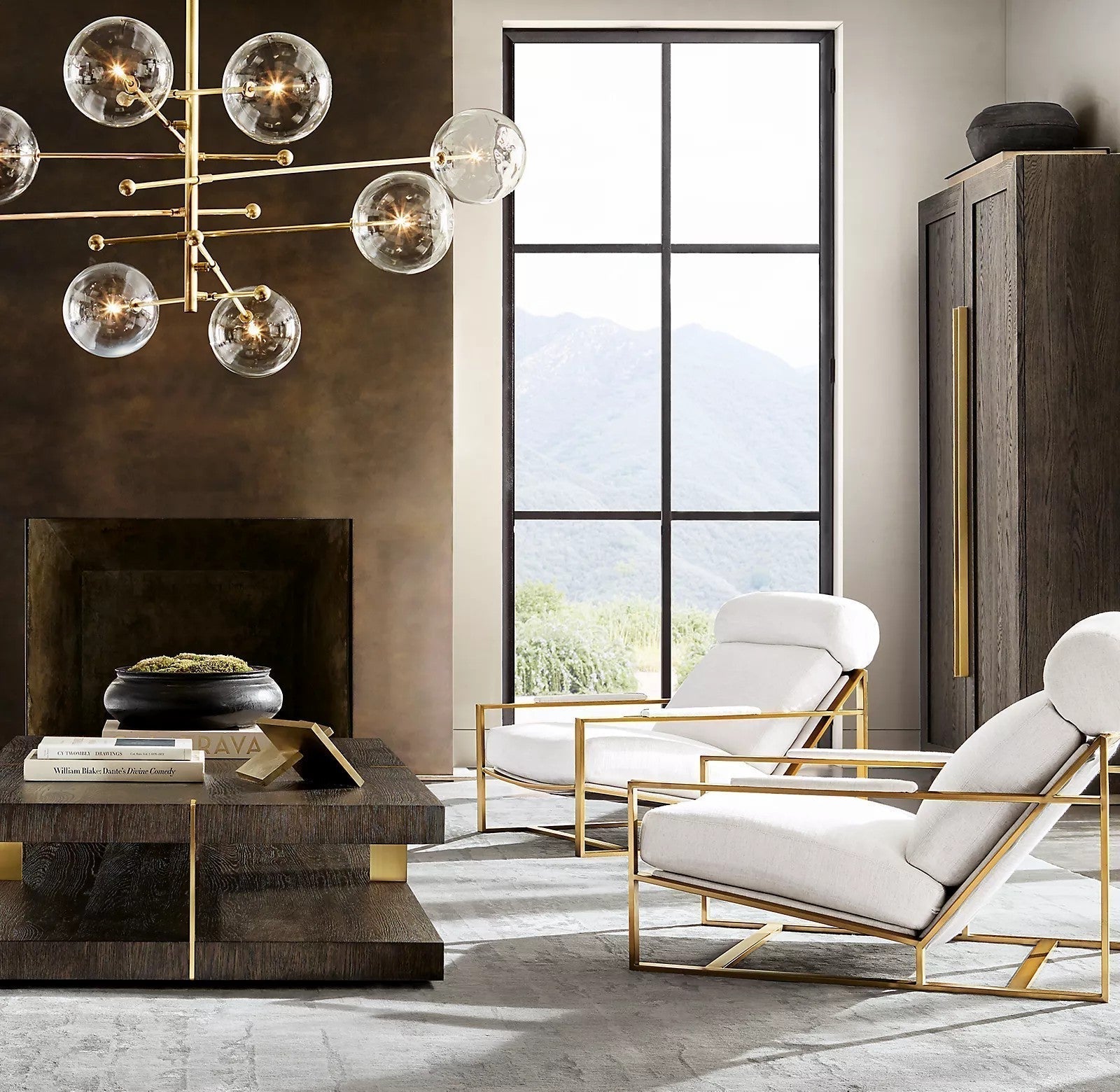 Orbit Chandelier en Verre Contemporain - Neutralighting