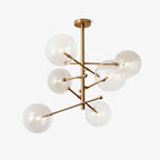 Orbit Chandelier en Verre Contemporain - Neutralighting