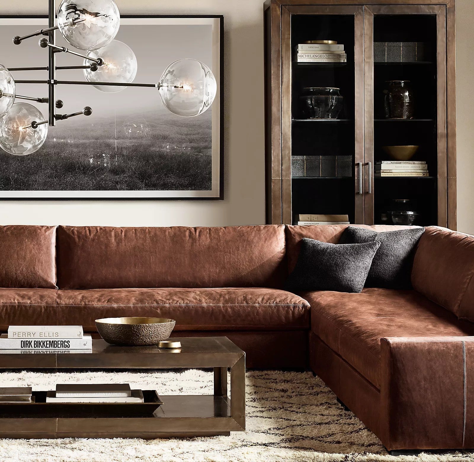 Orbit Chandelier en Verre Contemporain - Neutralighting