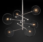 Orbit Chandelier en Verre Contemporain - Neutralighting