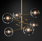 Orbit Chandelier en Verre Contemporain - Neutralighting