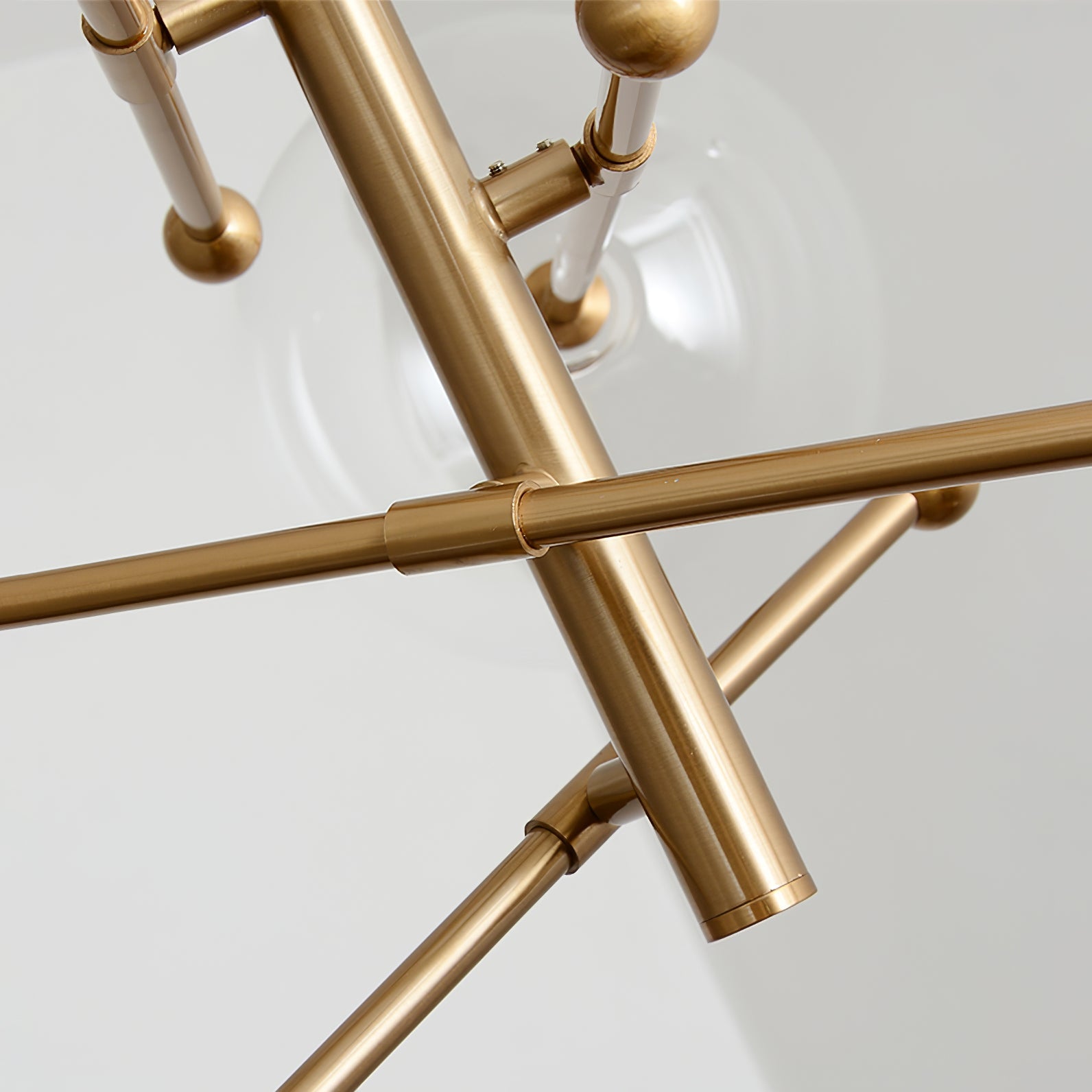 Orbit Chandelier en Verre Contemporain - Neutralighting