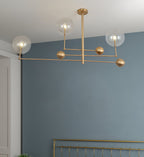 Orbit Chandelier en Verre Contemporain - Neutralighting