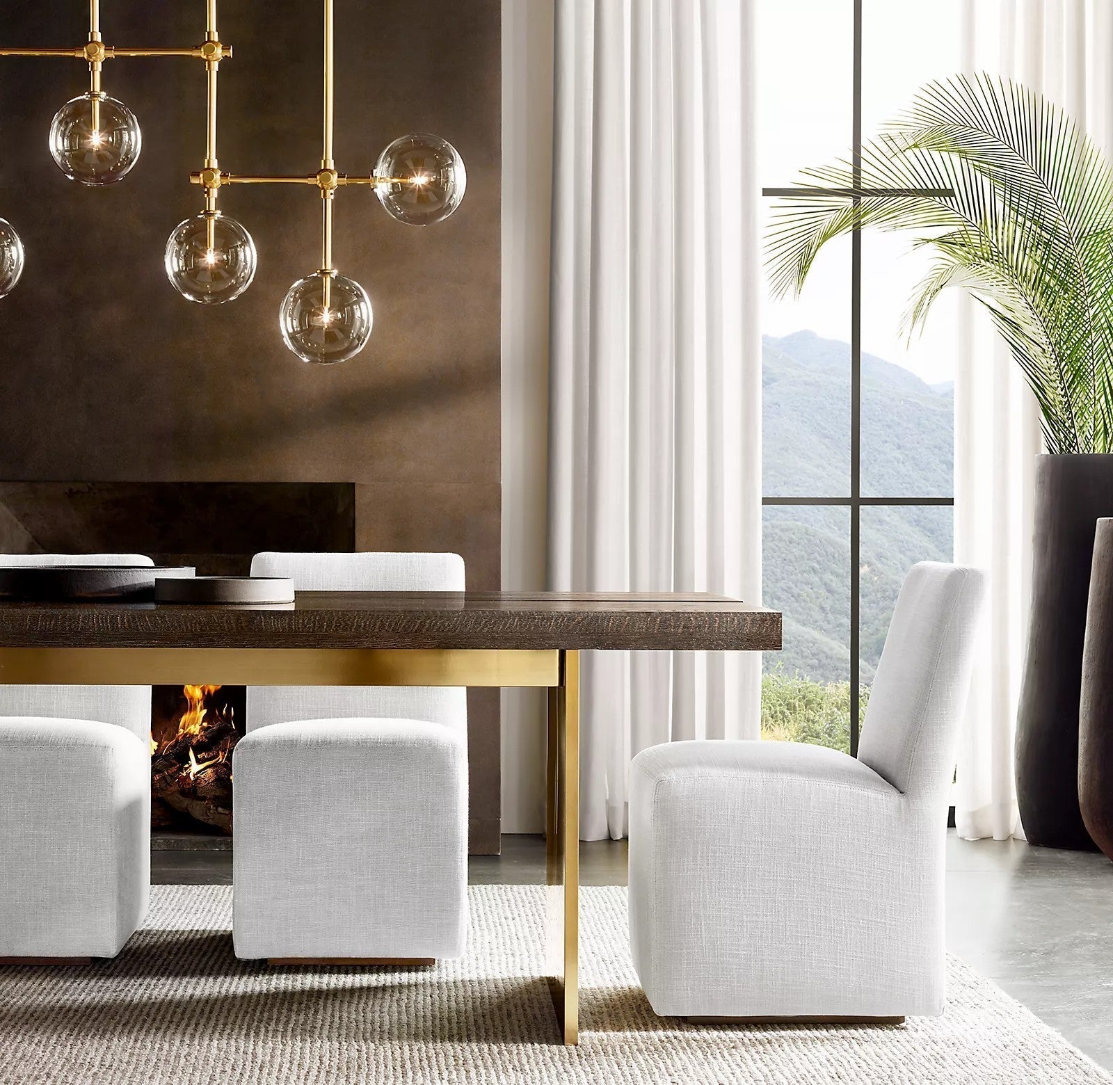 Orbit Chandelier en Verre Contemporain - Neutralighting