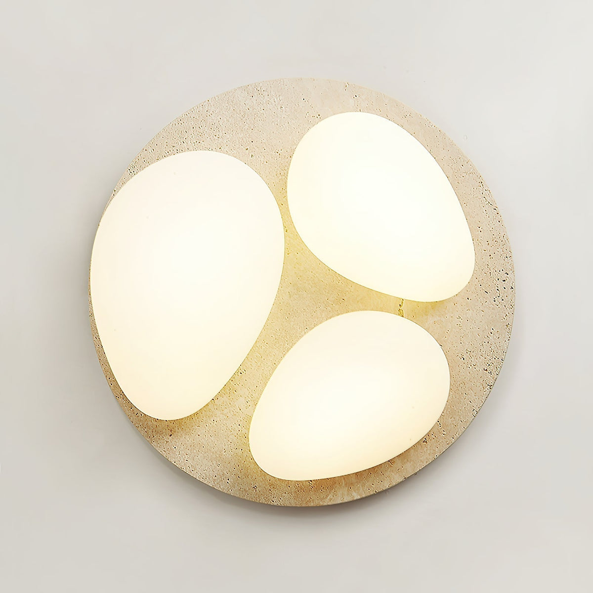 Lylaeen Plafonnier Moderne Et Minimaliste En Plastique Travertin - Neutralighting
