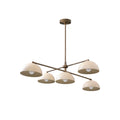 Vosole Lustre Industriel Vintage En Métal Et Laiton Linéaire - Neutralighting