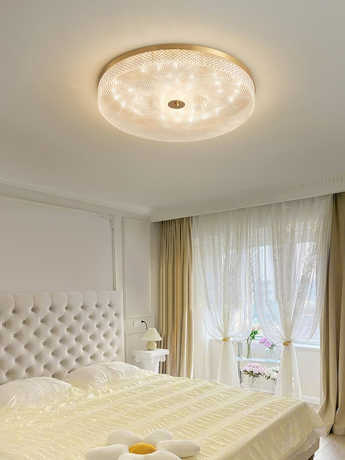 Ovelion Plafonnier moderne minimaliste à rayures - Neutralighting