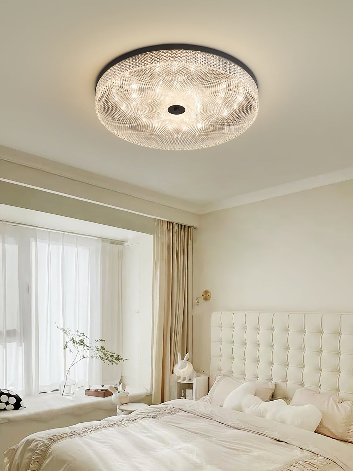 Ovelion Plafonnier moderne minimaliste à rayures - Neutralighting