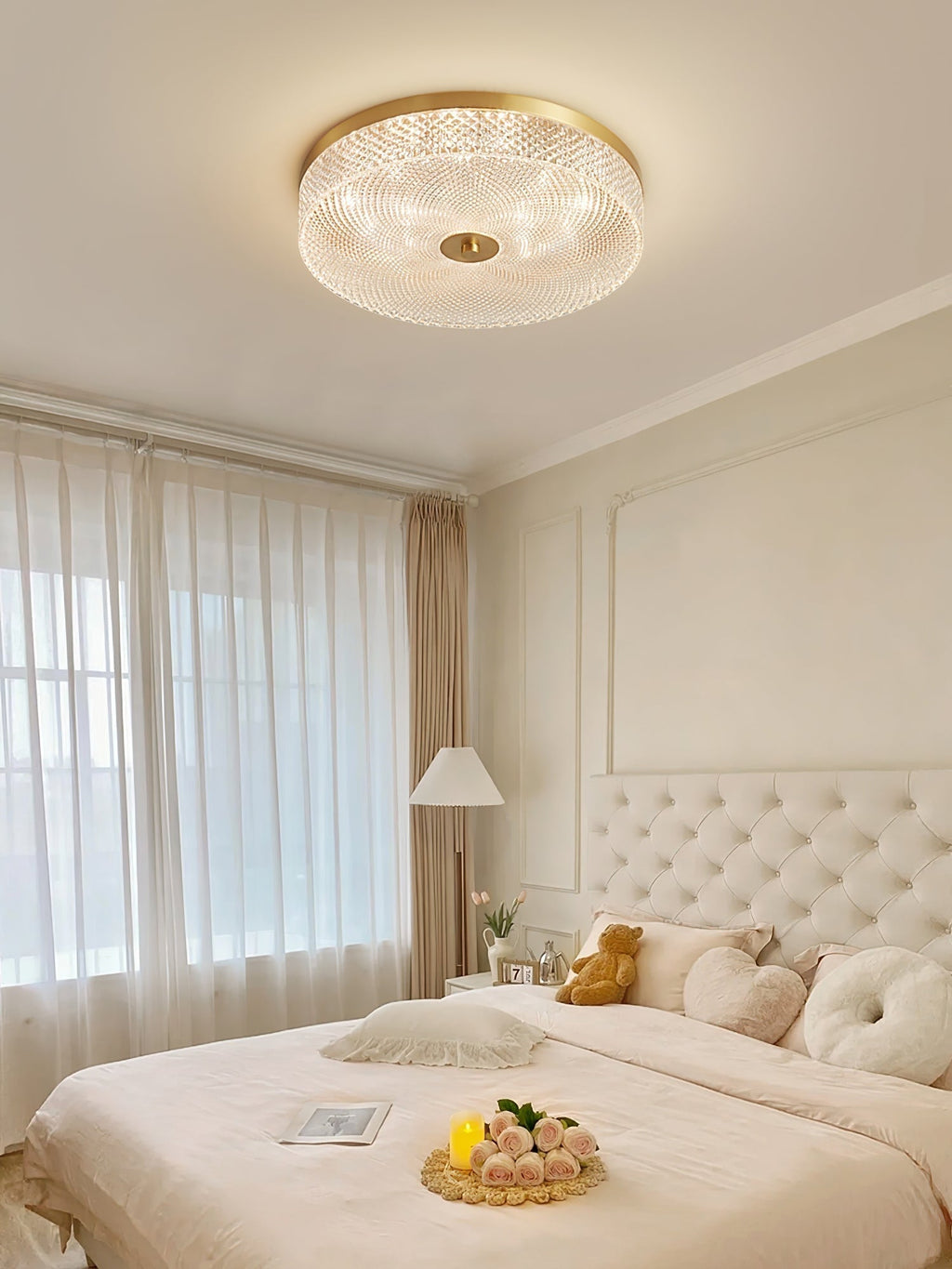 Ovelion Plafonnier moderne minimaliste à rayures - Neutralighting