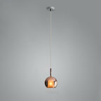 Lustra Suspension en Verre Fumé Rond - Neutralighting