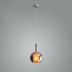Lustra Suspension en Verre Fumé Rond - Neutralighting