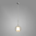 Lustra Suspension en Verre Fumé Rond - Neutralighting