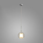 Lustra Suspension en Verre Fumé Rond - Neutralighting