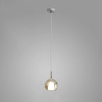 Lustra Suspension en Verre Fumé Rond - Neutralighting