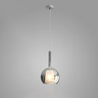 Lustra Suspension en Verre Fumé Rond - Neutralighting