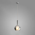 Lustra Suspension en Verre Fumé Rond - Neutralighting