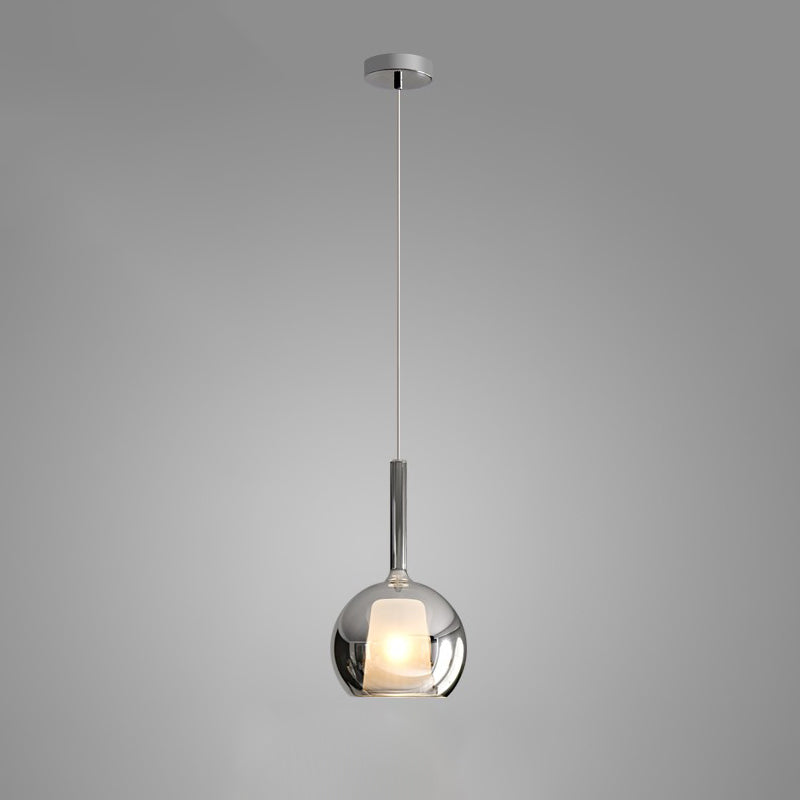 Lustra Suspension en Verre Fumé Rond - Neutralighting