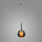 Lustra Suspension en Verre Fumé Rond - Neutralighting